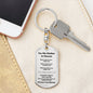 In Heaven Mother | Dog Tag | Key Chain