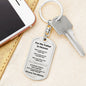 In Heaven | Father | Dog Chain | Key Chain