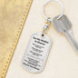 In Heaven Mother | Dog Tag | Key Chain