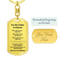In Heaven | Father | Dog Chain | Key Chain