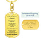 In Heaven | Grandfather | Dog Tag | Key Chain
