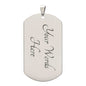 My Soulmate | Dog Tag Necklace