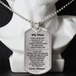 My Man | Dog Tag Necklace