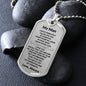 My Man | Dog Tag Necklace