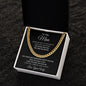 To My Man | Cuban Link Chain