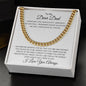 Dear Dad | Cuban Link Chain
