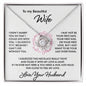My Beautiful Wife | Love & Light - Love Knot Necklace