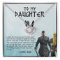 My Daughter | Win Or Learn - Love Knot Necklace
