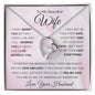 To My Beautiful Wife-Rose Forever Love