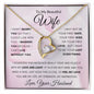 To My Beautiful Wife-Rose Forever Love