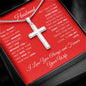 To My Husband | Cross Necklace