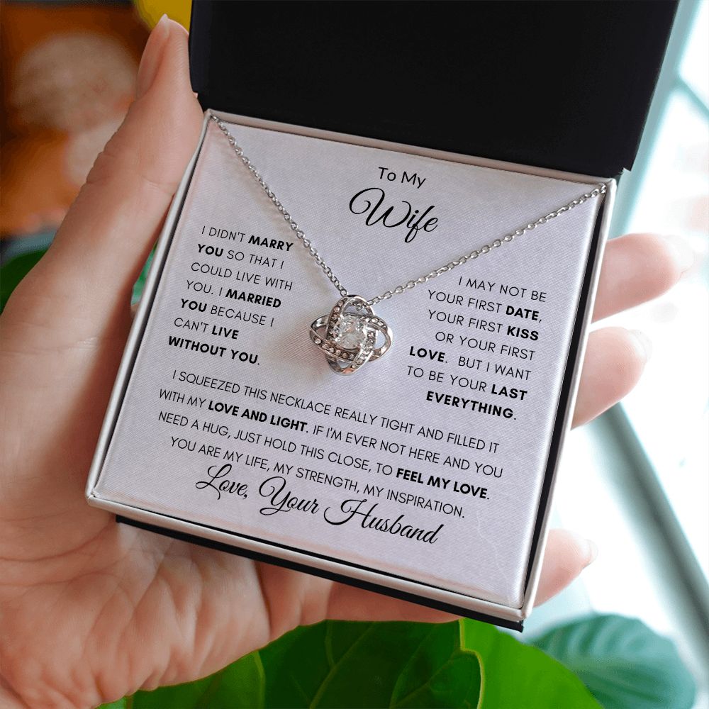 To My Wife | Love Knot