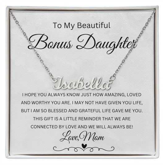 Bonus Daughter-Mom | Personalized Name