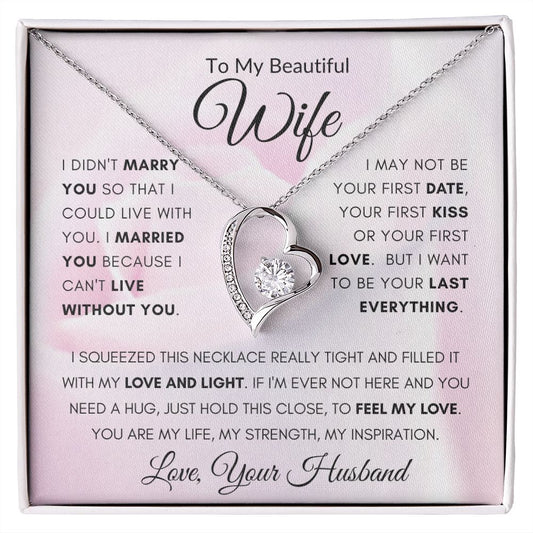To My Beautiful Wife-Rose Forever Love