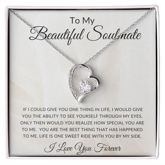 Beautiful Soulmate | Forever Love Necklace